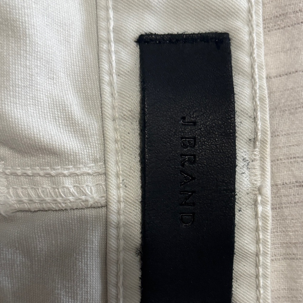 J Brand Cream Denim Pants